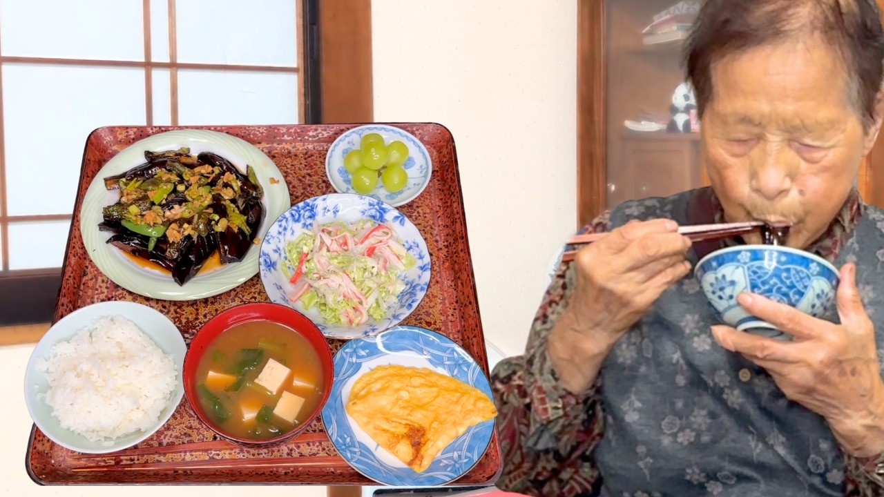 🇯🇵Life of an 94-year-old grandfather in the countryside | Dinner Alone | Nagano,Japan