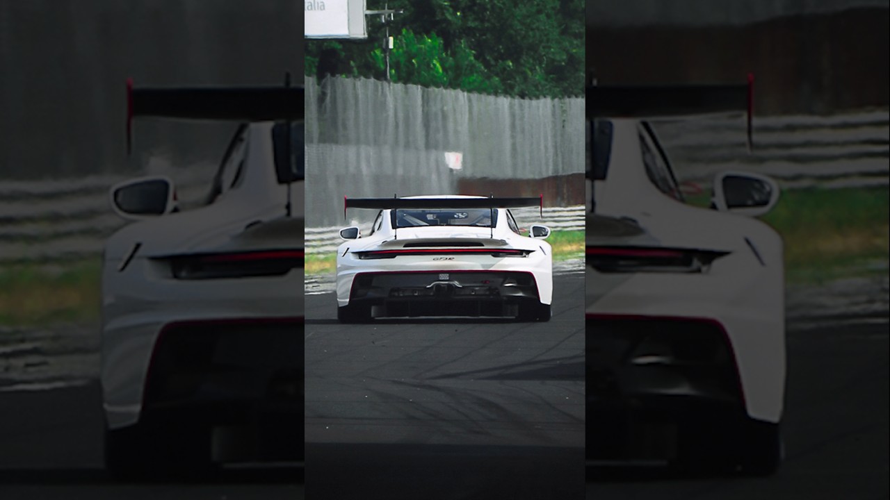 Unmuffled Porsche 992 GT3 R vs 'OEM' Exhaust vs WEC/NLS Muffler #Soundcheck #Porsche #992GT3R