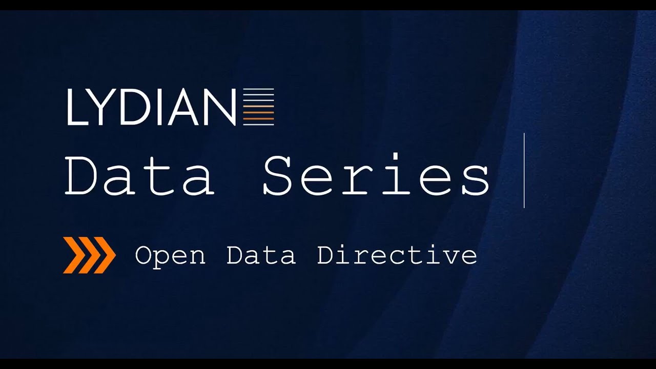 Lydian Data Series: Open Data Directive