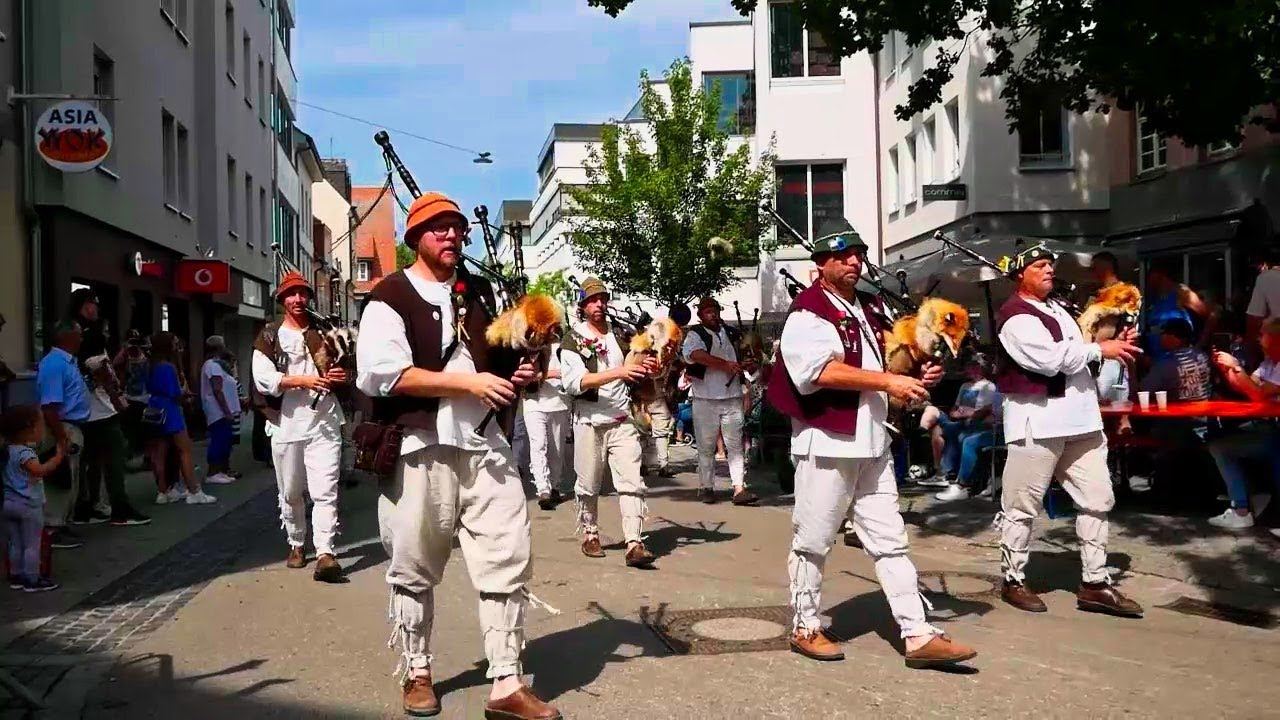 Trommler und Fanfarenzüge Rutenfest 2019 in Ravensburg