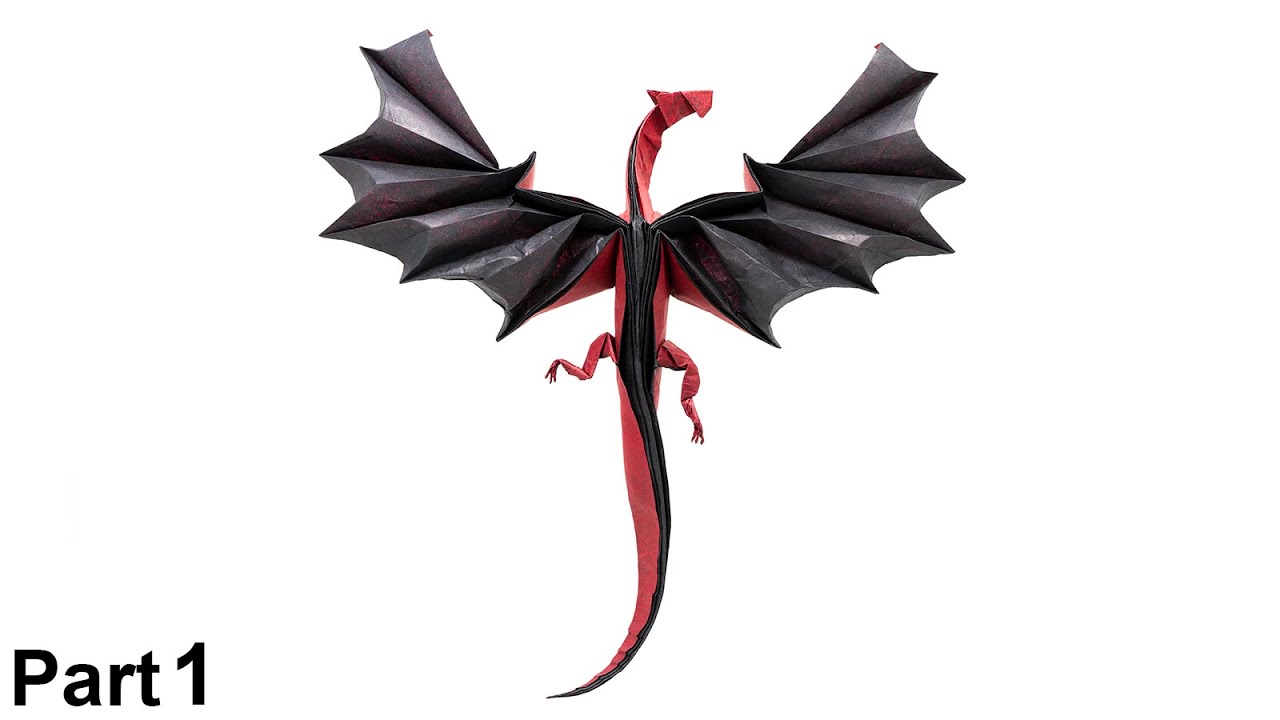 Origami Flying Dragon (Huang Zhen Ming) part 1