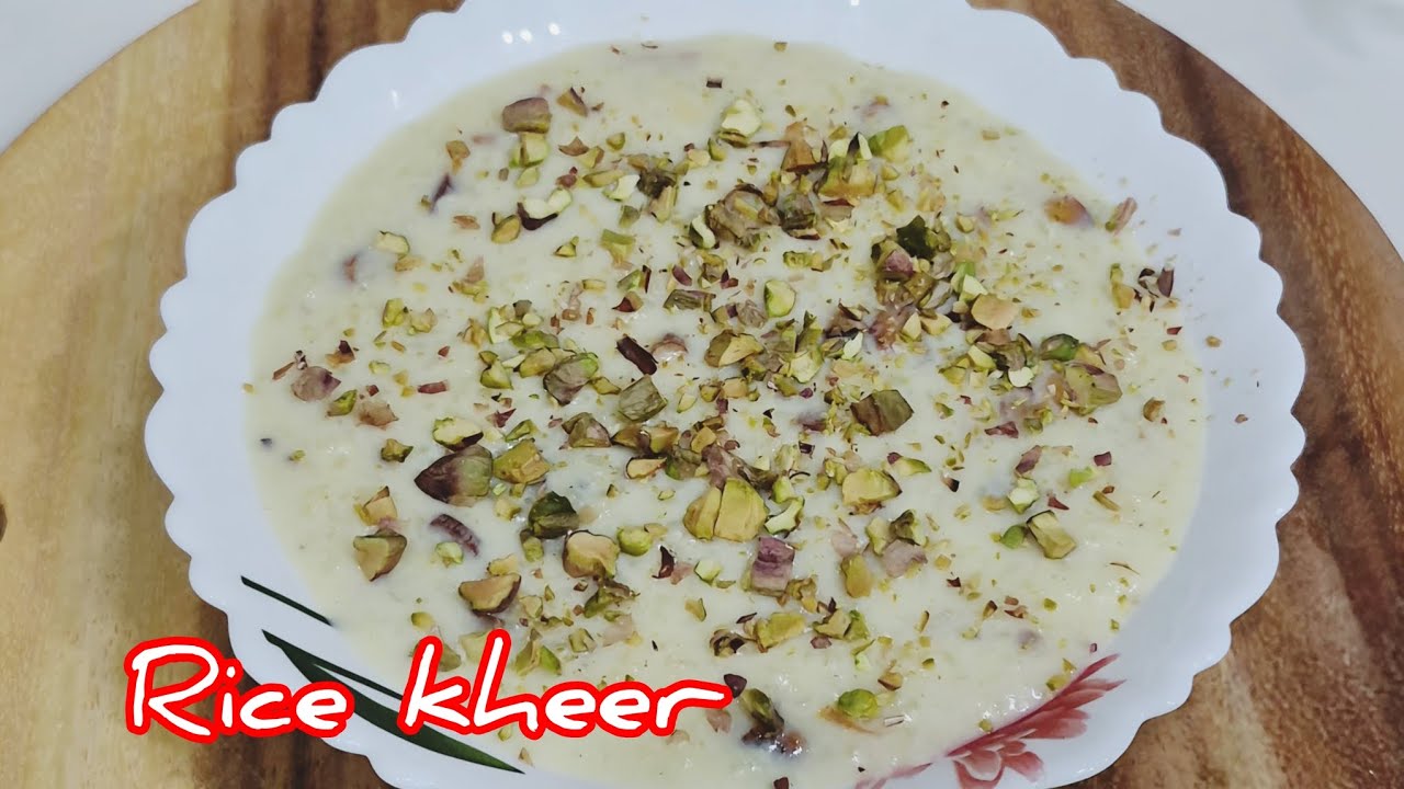 Rice kheer | Chawal ki kheer