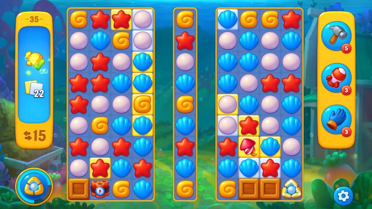 Fishdom Android Gameplay Level 31 - 39