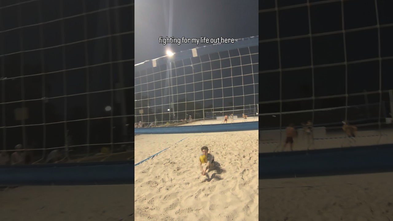 LONGEST RALLY EVER😱😱#volleyball #beachvolleyball #pov #gopro