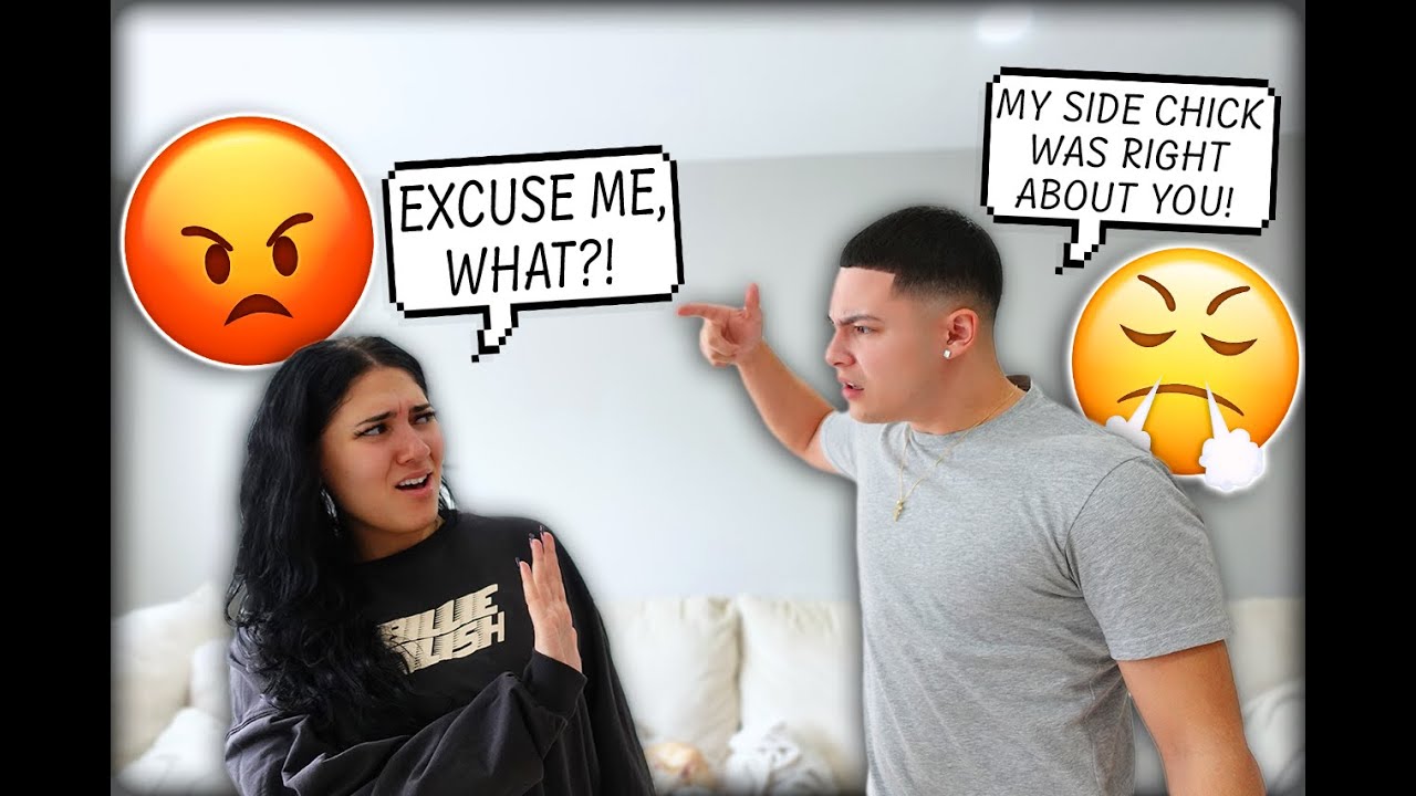 Starting An Argument Then Saying 