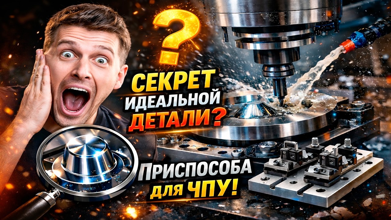 Приспособление на ЧПУ: сэкономь время и избегай брака