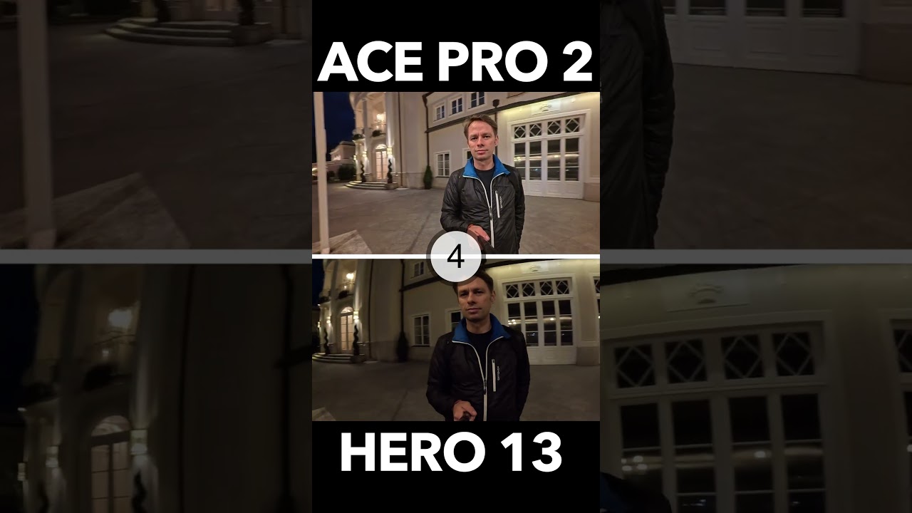 Insta360 Ace Pro 2 vs GoPro Hero 13 Low Light Test #insta360acepro2 #goprohero13