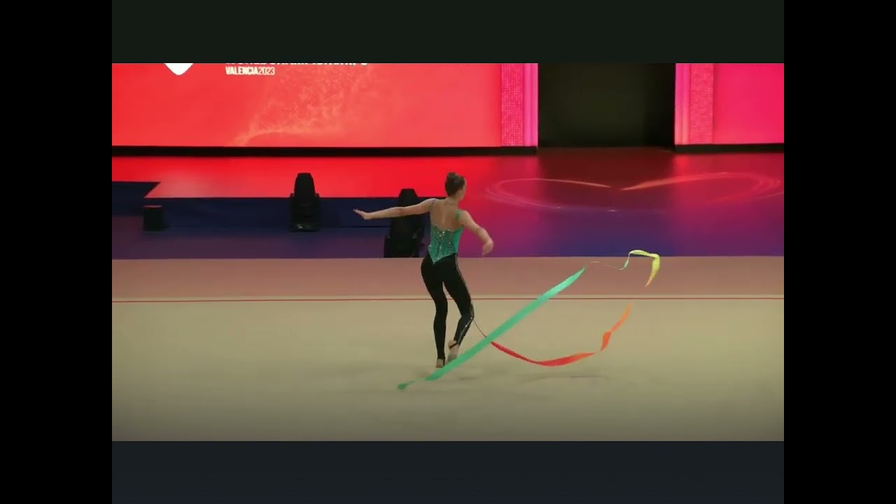 Norah Demierre SUI Ribbon AA QUALIFICATION WORLD CHAMPIONSHIP VALÊNCIA 2023