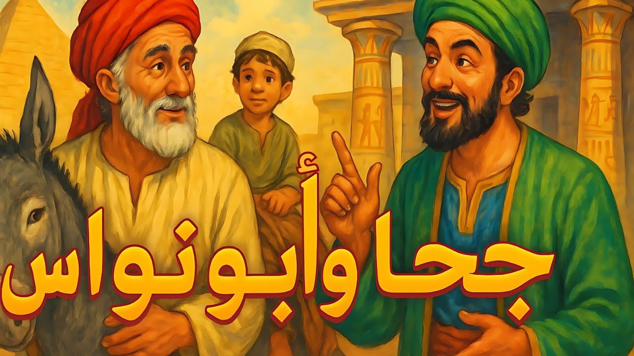 قصه جحا وأبو نواس - ذكاء جحا - قصة مشوقة و مسلية أتمنى ان تنال إعجابكم