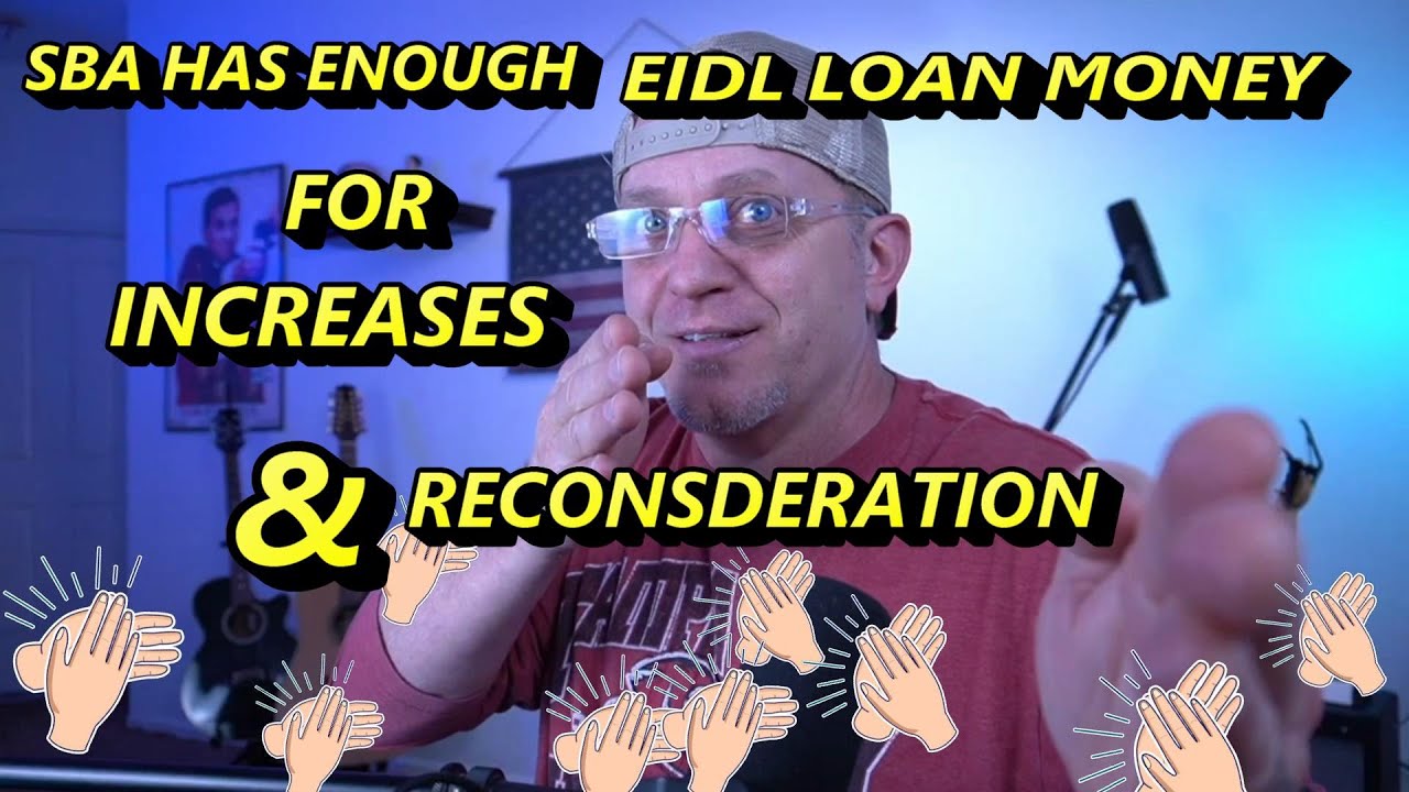 Late night EIDL LOAN update | MONEY LEFT OVER FOR EIDL LOAN RECONSIDERATIONS AND INCREASES