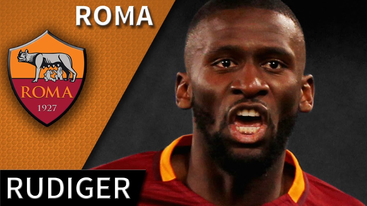 Antonio Rüdiger • 2016/17 • Roma • Best Defensive Skills & Goals • HD 720p