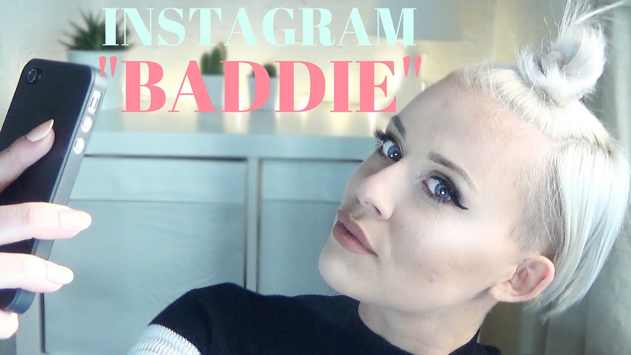 How to be an INSTAGRAM BADDIE with MAKE UP | gaia masera