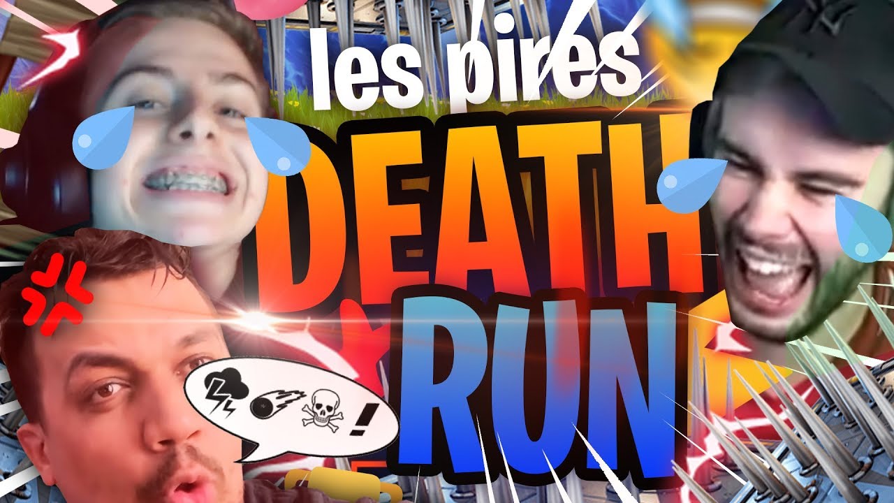 LES PIRES DEATHRUN DE LEBOUSEUH, THEKAIRI78, MICHOU ET LES CROÛTON ! (sur Fortnite Battle Royale)