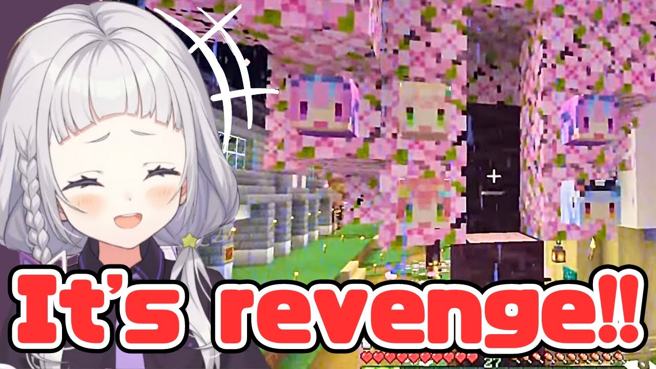 Shion Hangs the Culprit’s Face on a Sakura Tree in Revenge for the Prank[Hololive/EngSub]