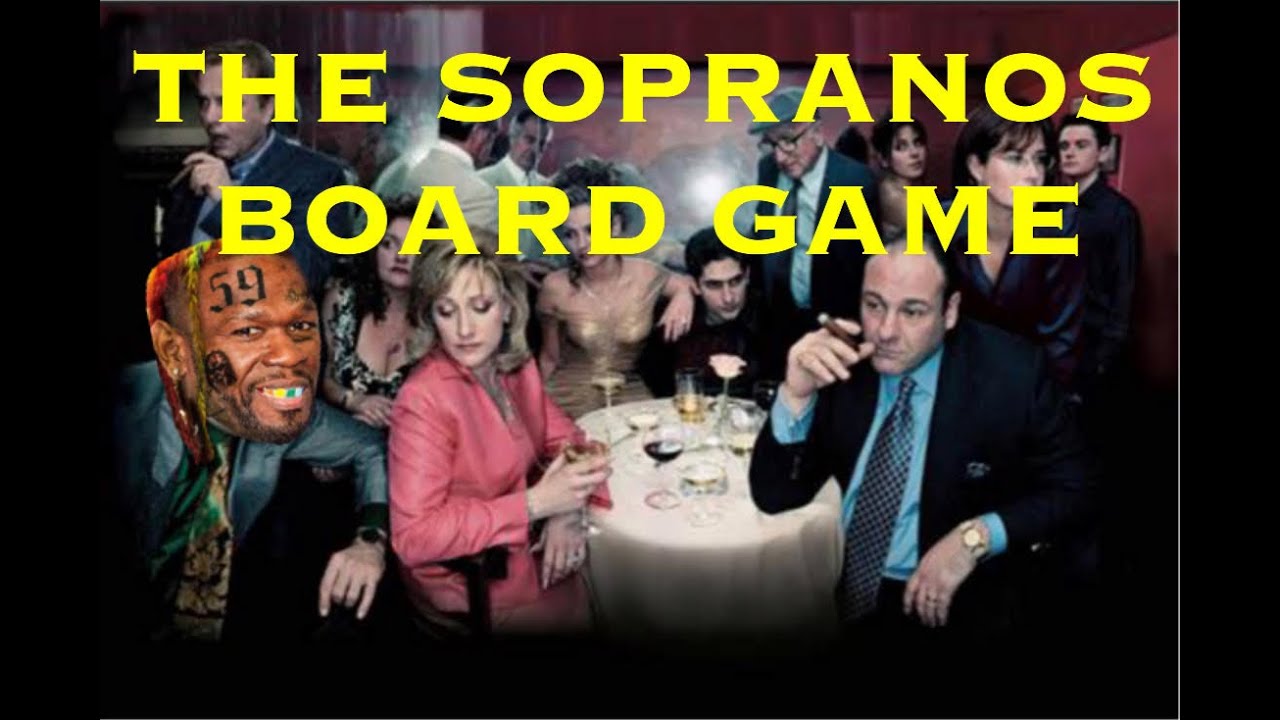 4K THE SOPRANOS BOARD GAME UNBOXING