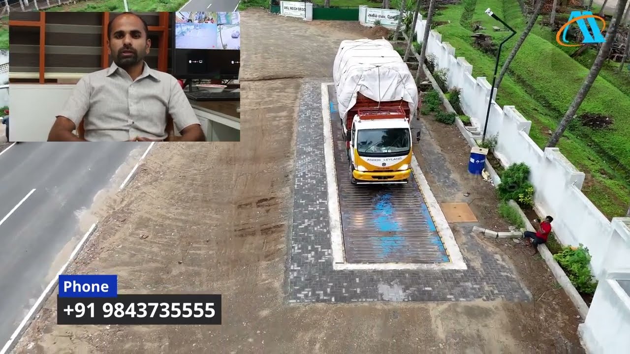 Electronic Weigh Bridge | 18Mx3M | 100Ton @Pollachi | Pit Type Steel Weigh Bridge | 9843735555