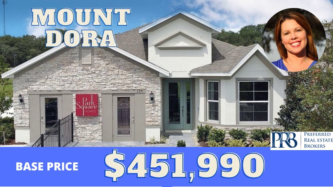 Mount Dora New Homes I Hampton Model I Park Square Homes, Summerbrooke