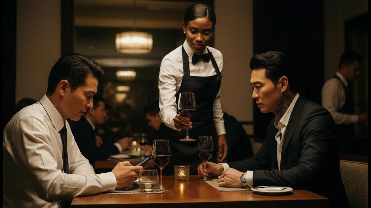 The Waitress Swapped the Glass And Saved The Korean Mafia Boss—Then the Truth Changed the Game