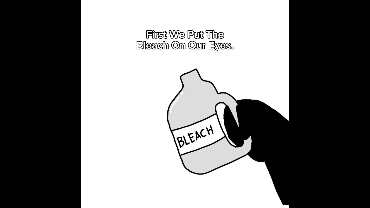 How To Bleach On Eyes (Animation Meme) #shorts #animation