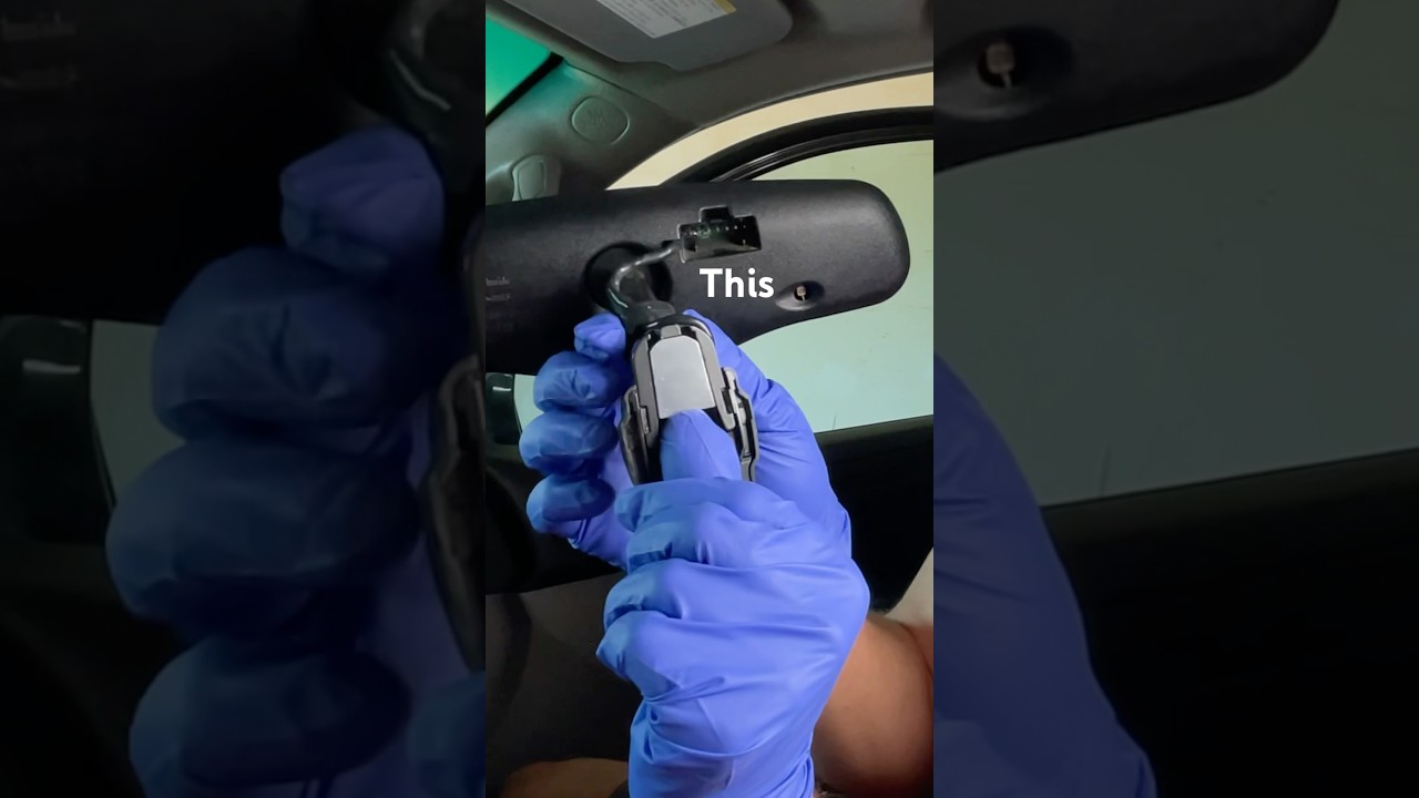 If REAR VIEW MIRROR Fell Off DO THIS!! #rearViewMirror #fixRearViewMirror #rearViewMirrorGlue