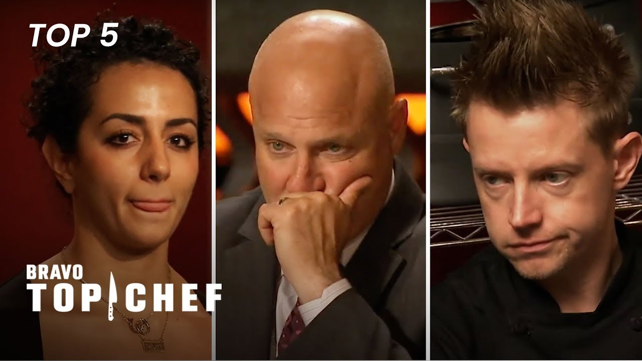 Top 5 BRUTAL Eliminations | Top Chef