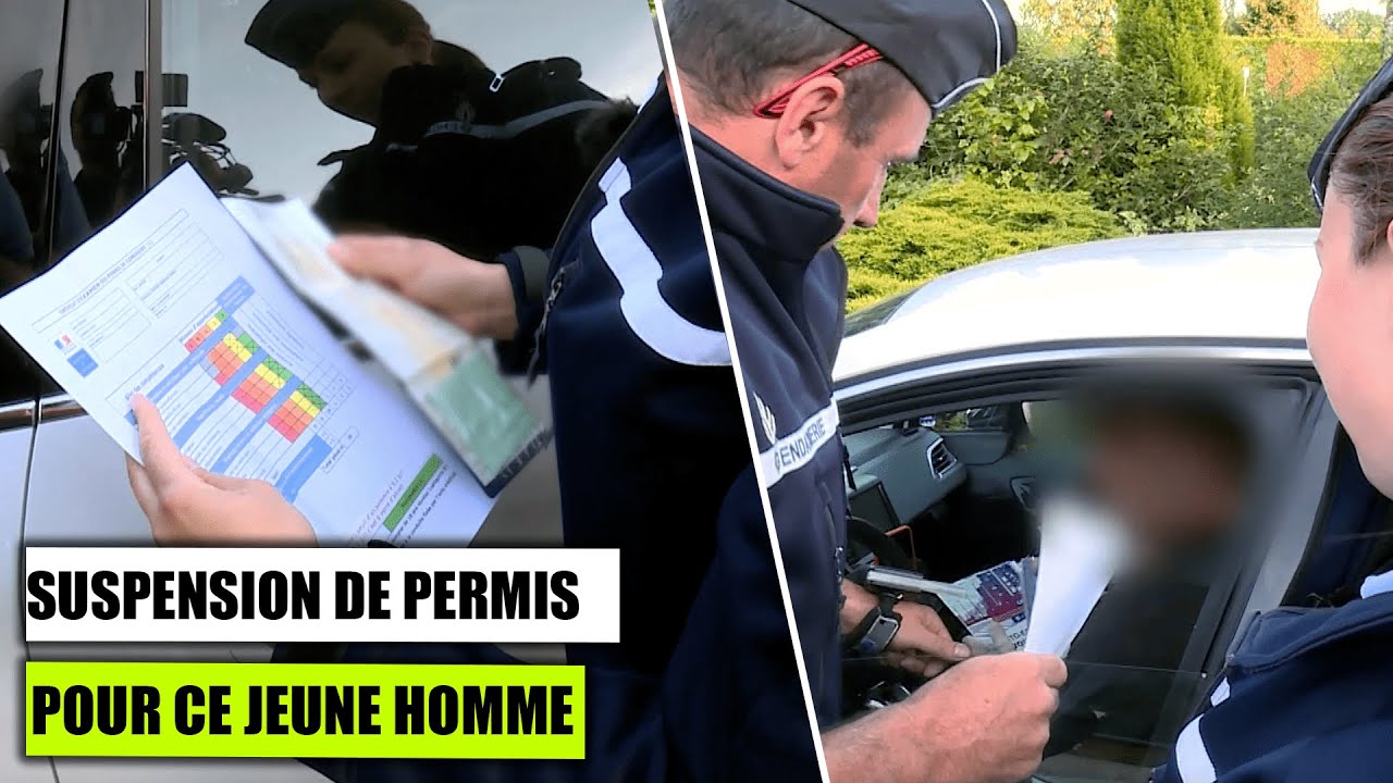 Record de suspension de permis pour ce jeune homme