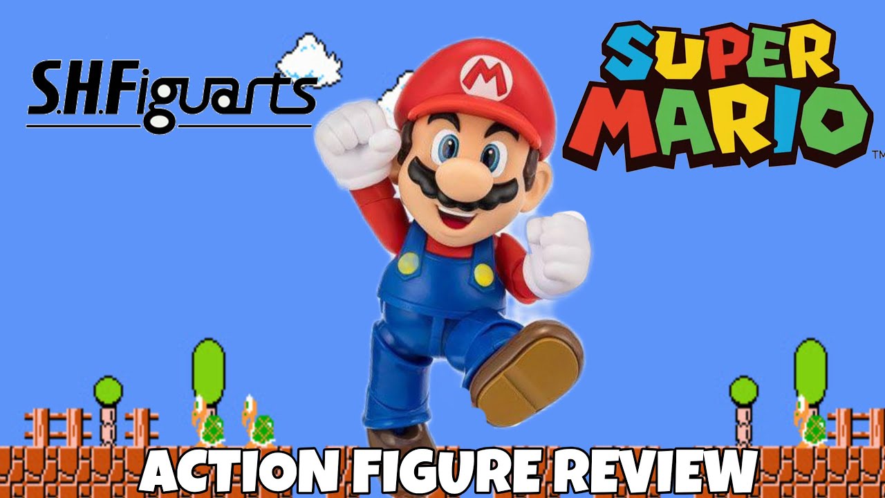 NEW SH_FIGUARTS MARIO ACTION FIGURE REVIEW