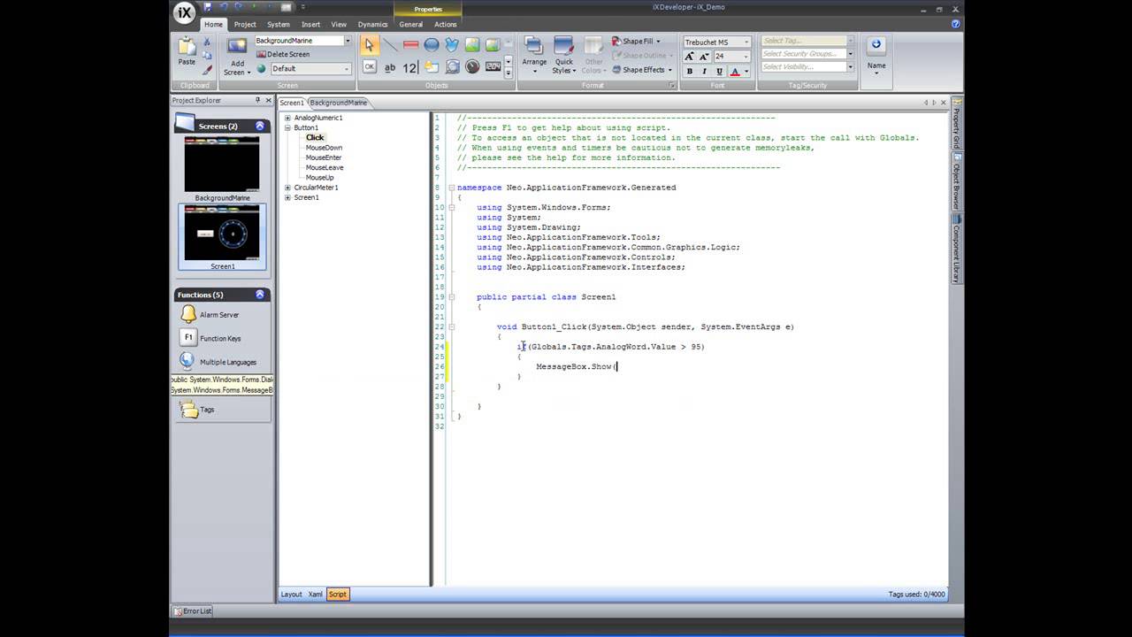 Basic script functionality 2