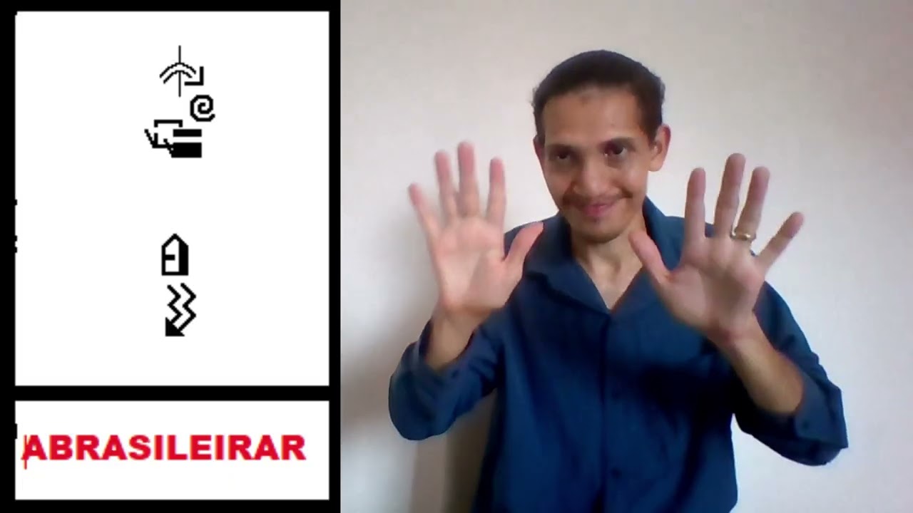 ABRASILEIRAR  | ABRASILEIRADO - SINAL EM LIBRAS