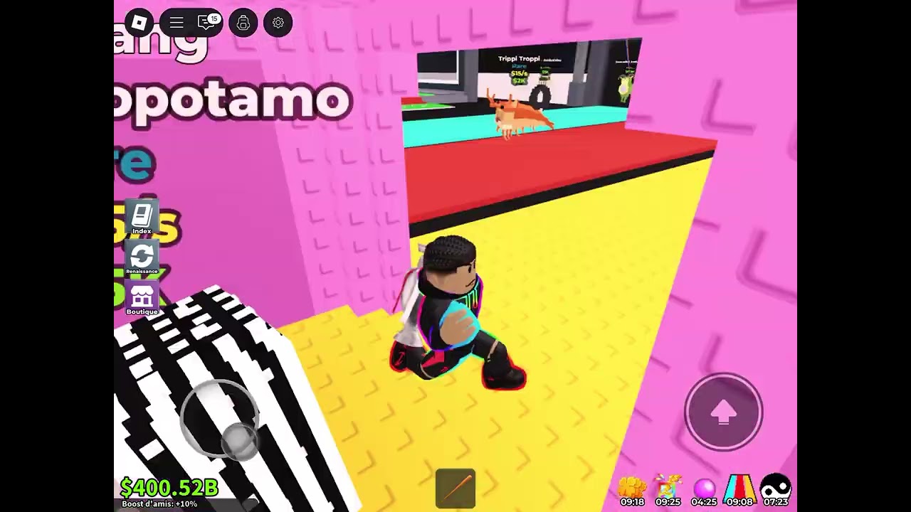 Admin abuse vole un brainrot