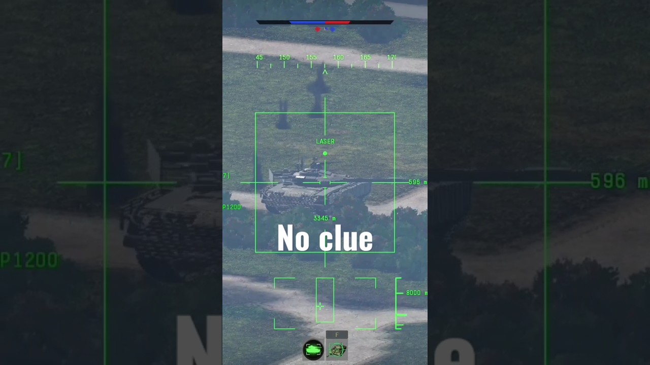 War Thunder Tanks Have No Idea #shorts #warthunder #warthundershorts
