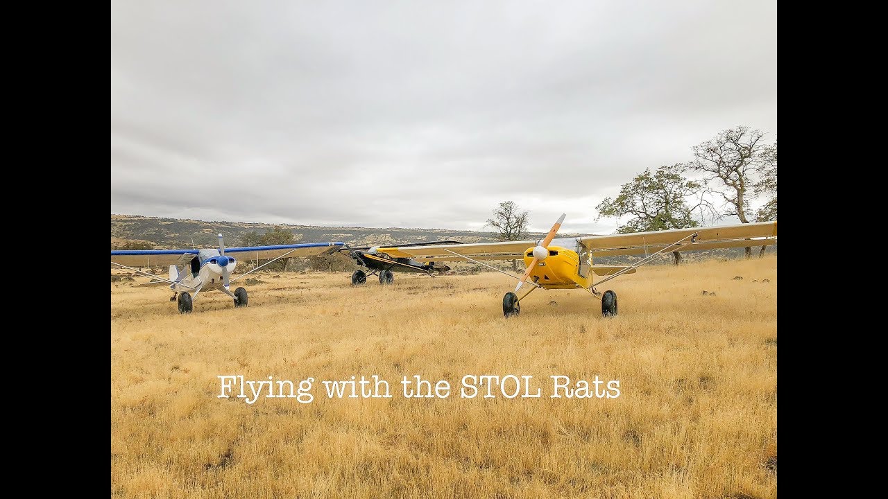 Kitfox Flying with the STOL Rats