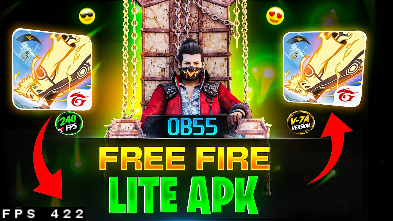 FREE FIRE OB55 LITE VERSION DOWNLOAD II FREE FIRE OB55 APK DOWNLOAD LINK II FREE FIRE V7 DOWNLOAD