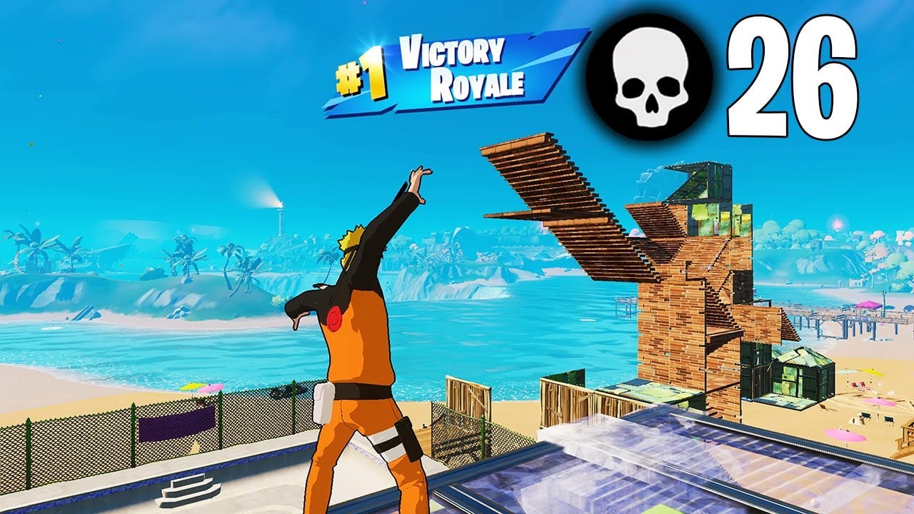 High Elimination Solo vs Squads Win Gameplay Full Game Season 8 (Fortnite PC Controller)