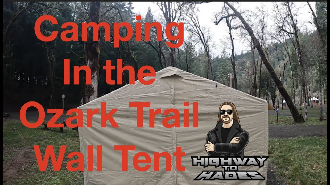 A Week Long Camping Trip Part 1: Camping in the Ozark Trail Wall Tent