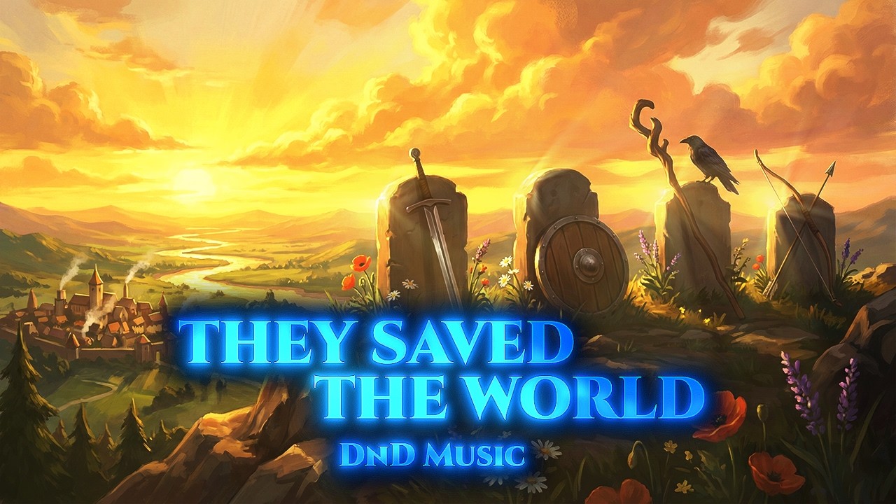 Medieval Sad Folk | They Saved the World | Folk Music for DnD