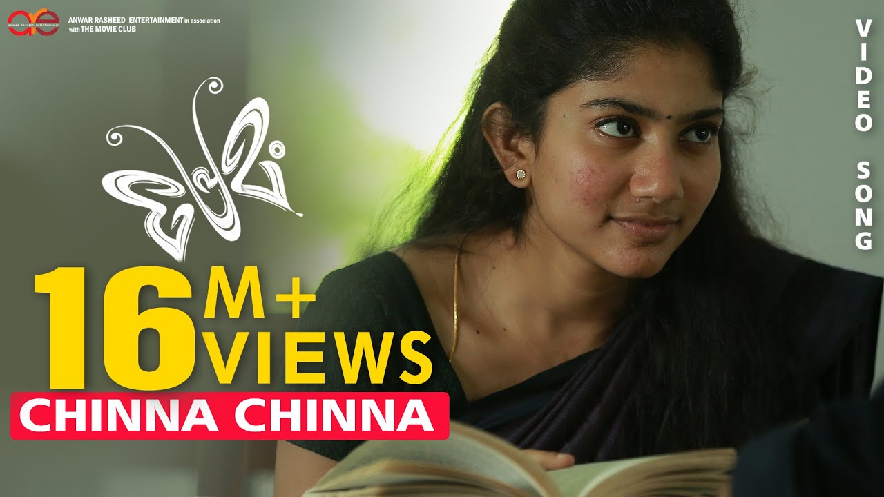 Chinna Chinna  | Premam Video Song  | Nivin Pauly | Sai Pallavi