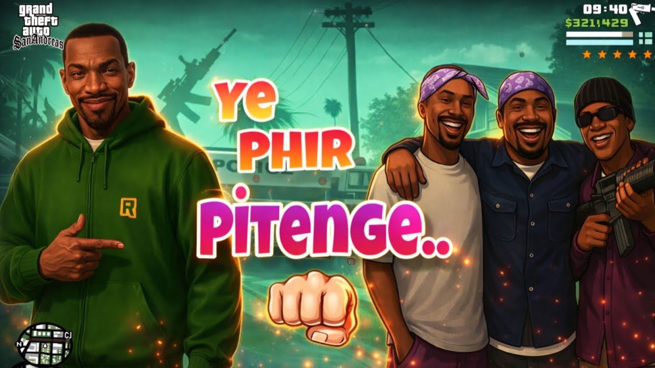 Aaj Ballas Gang ka Game Khatam 😎 | Ye Phir Pitenge | #gta #gtasanandreas #surmabhopali