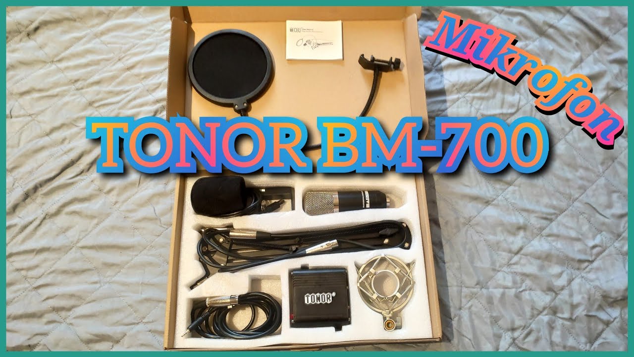 Tonor BM-700 Mikrofon Set [Aufbau & Test]