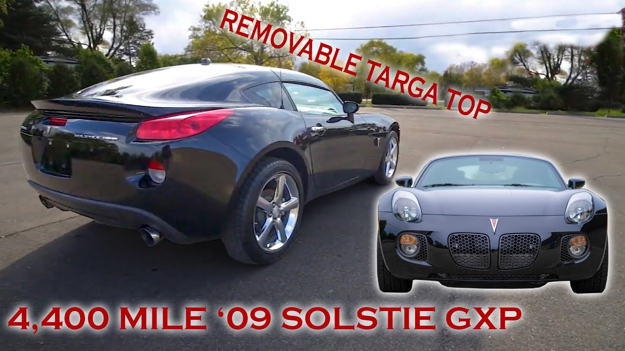 2009 Solstice GXP COUPE only 4,400 Miles!