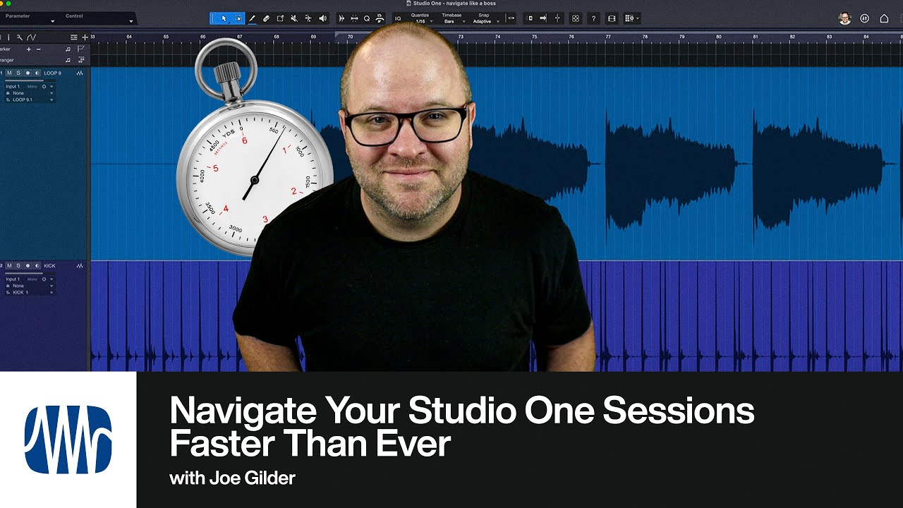 Управляйте сессиями Studio One быстрее, чем когда-либо | PreSonus
