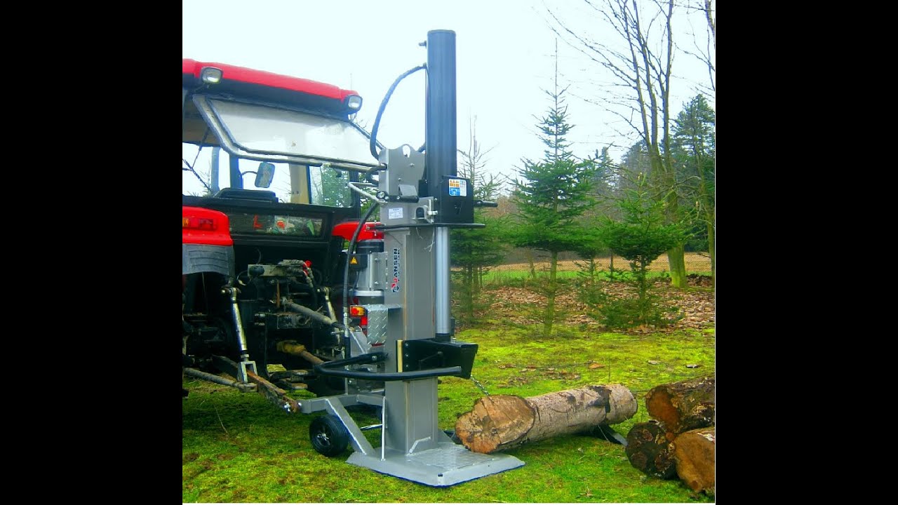 LOG SPLITTER JANSEN TS 25K ŁUPARKA 25t RĘBARKA  holzspalter