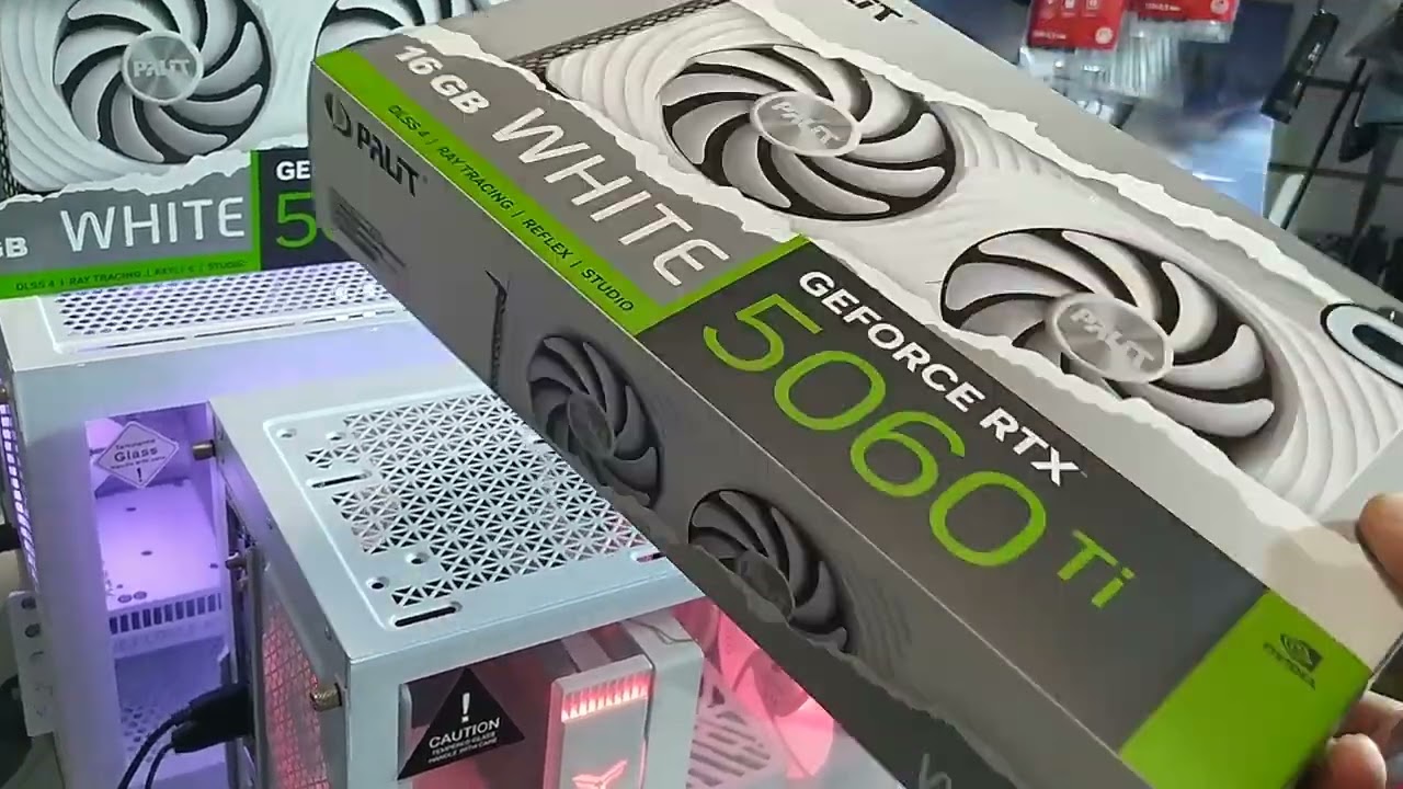Обзор ПК за 112 и 122т₽. Про Palit RTX 5060 и 5060 Ti White на PCI-E Gen4. i5-13400F и Ryzen 5 7500F