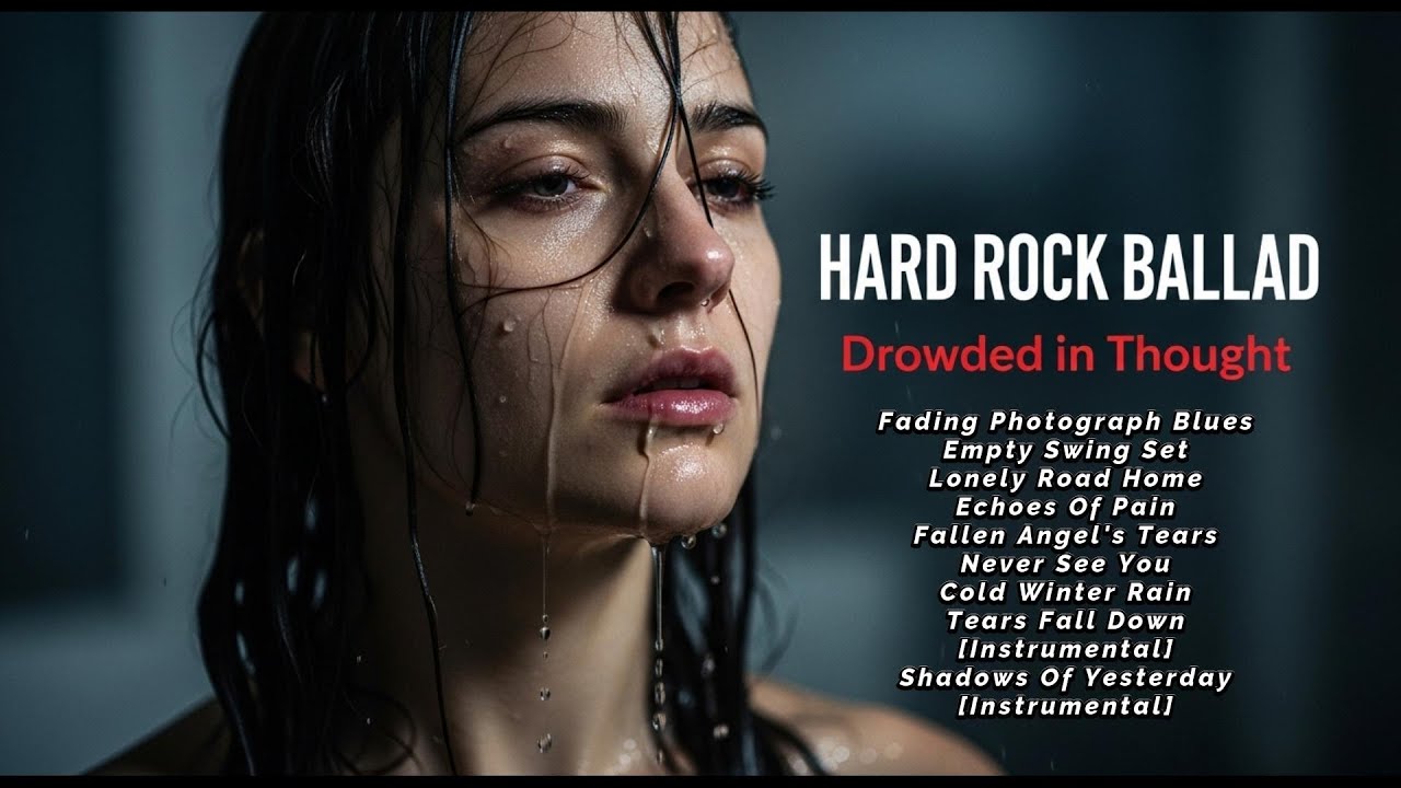 🎸Best Hard Rock Ballads -  Scars and Silence | 💔Emotional Guitar Solos & Powerful Vocals ❤️‍🩹