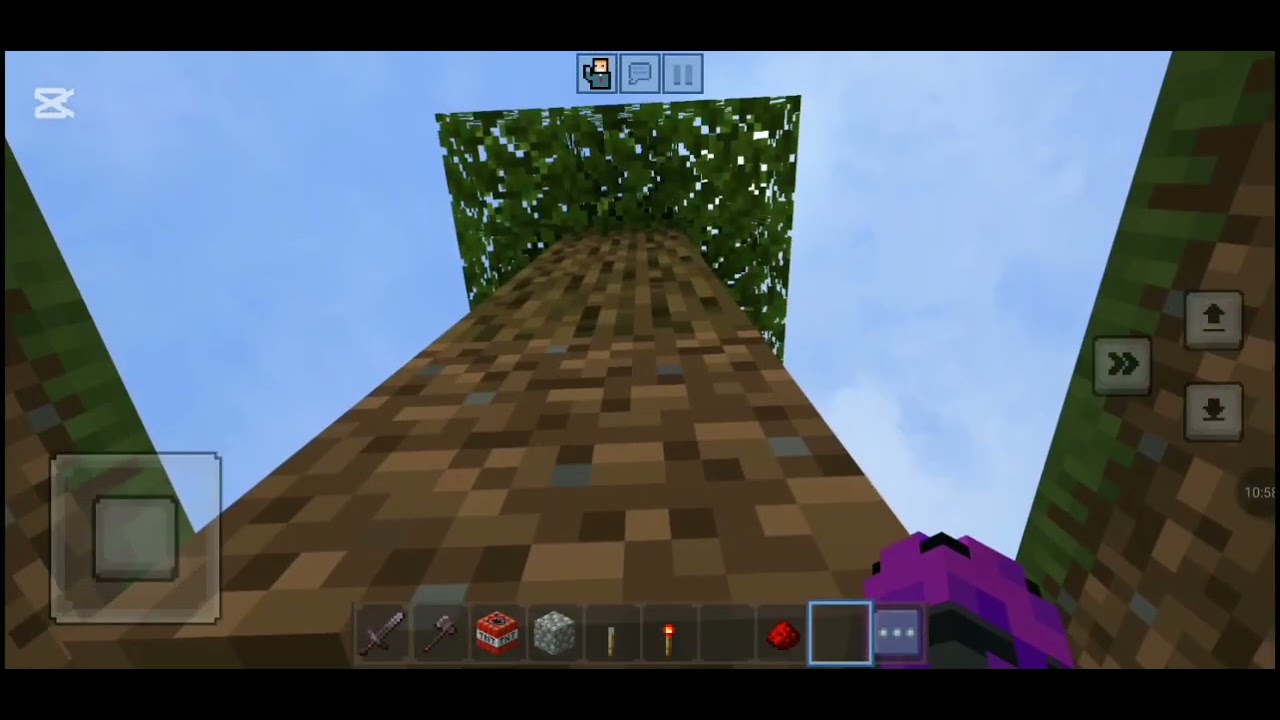 Trampa del árbol minecraft