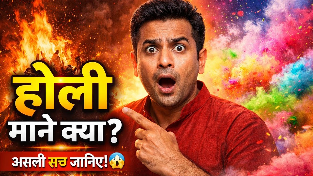 होली क्यों मनाई जाती है? | Holi 2026 का असलीfacts rajanand 