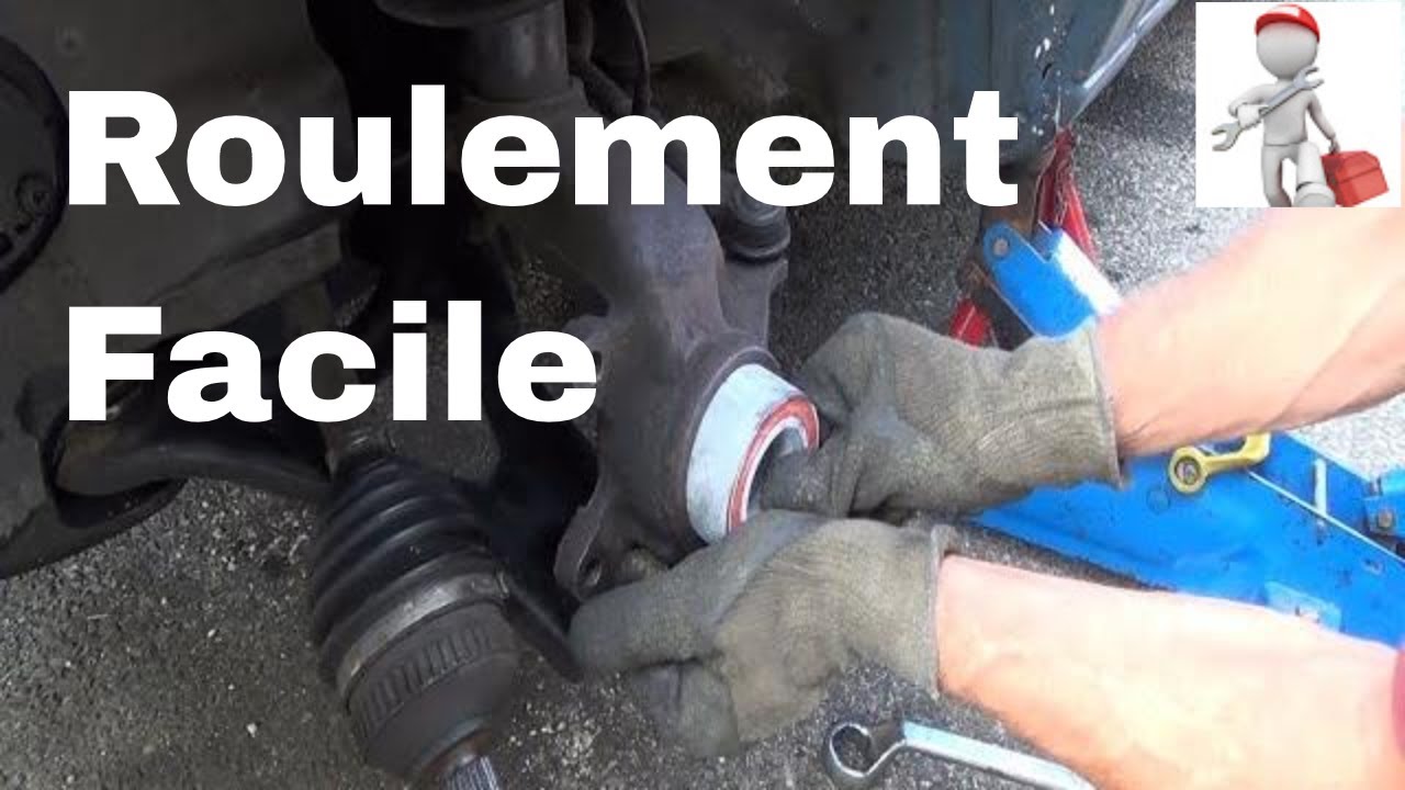 Changer un roulement de roue sur place, sans d&eacute;monter le porte-moyeu