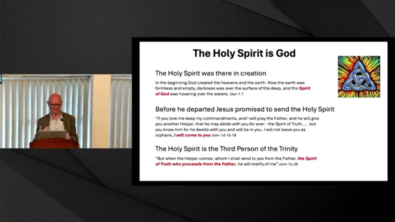 2025 09 28 Sermon by Martin Rushworth - The Holy Spirit