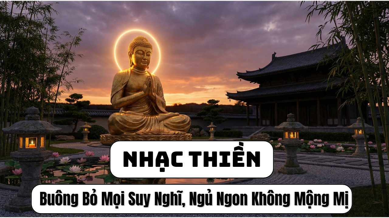 Nhạc Thiền Tĩnh Lặng | Buông Bỏ Mọi Suy Nghĩ, Ngủ Ngon Không Mộng Mị