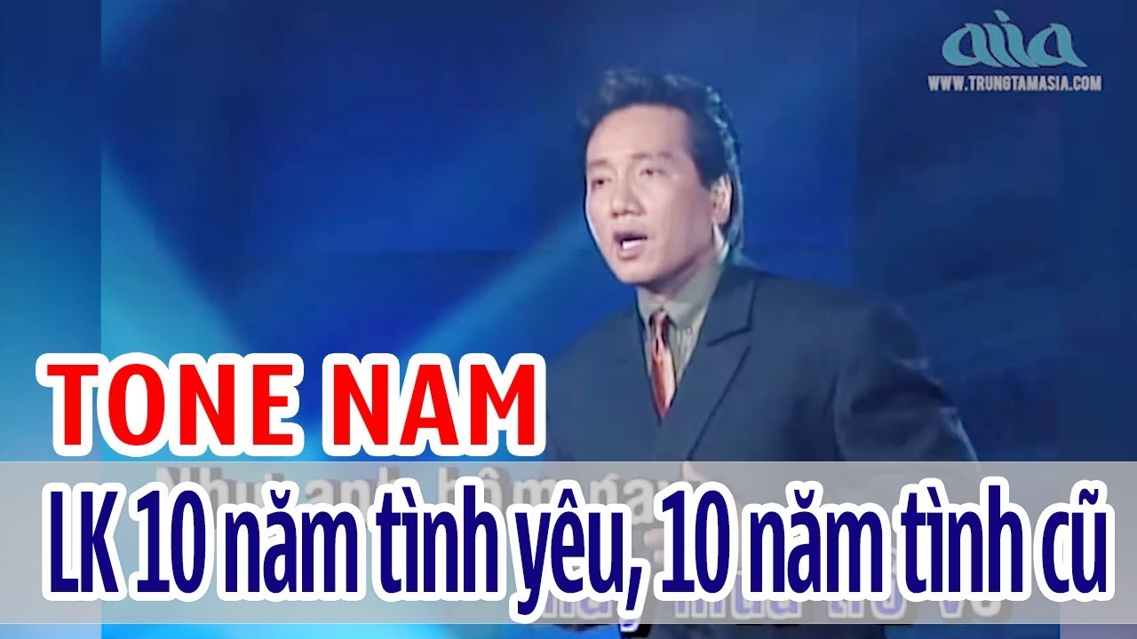 LK 10 Năm Yêu Em, 10 Năm Tình Cũ - KARAOKE | Tone Nam | Elvis Phương